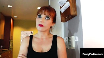 Handjob clip with comely Penny Pax from Penny Pax Live