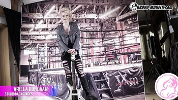 Ariela Donovan and Ariela's solo female trailer by Bravo Models