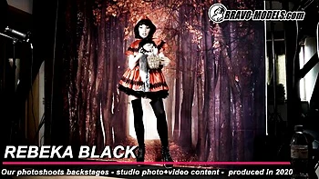 Watch steamy Rebeka Black's porn