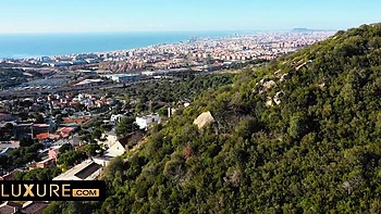 Alluring Angie and Mary's big tits video