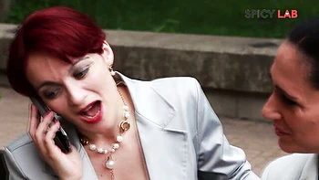 Stunner Mary Rider and Luna Dark - handjob sex - Spicy Lab