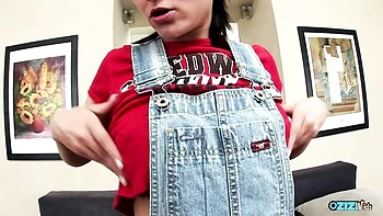 Zizi Vids featuring dream girl's brunette slut smut