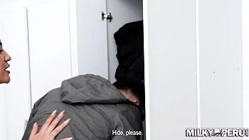 Milky Peru - brunette clip