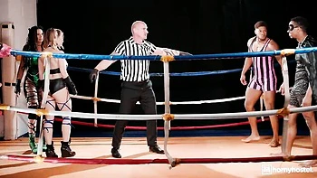 Watch aphrodisiac Jolee Love and Amalia Davis's action