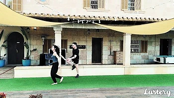 Watch lusty Mia Stone and Sammm's clip