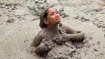 Asian Teen 18+ Mud Fetish