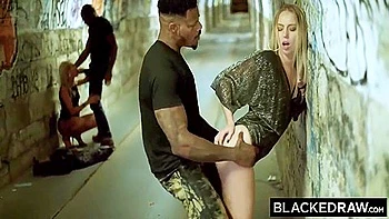 2 Blondes Banged 2 Dominant Big Black Dick After A Night At The Club