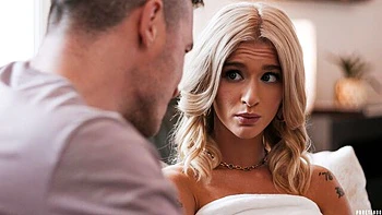 Gorgeous dick-riding session with a long-legged blonde Emma Rosie