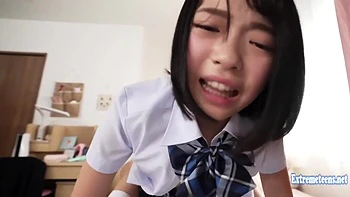 Tsubura Amu Petite Idol Fucks In Her Uniform Extremely Cute