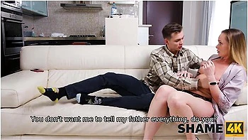 Mature Doesnt Want Husband To Divorce Her And Has Taboo Sex - Nika Katana