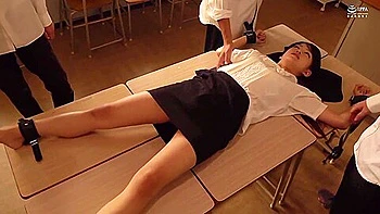 Gorgeous Japanese Teen 18+ Tortured In Hot Bdsm