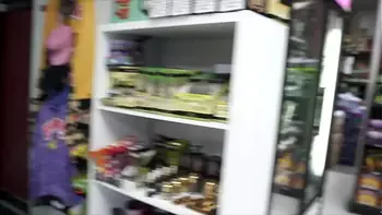 EBONY MYSTIQUE NAKED IN GAS STATION