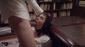 Markus Dupree and Ivy Lebelle make love while clothed, showcasing their passionate chemistry.