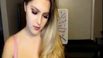 Gorgeous Amateur With Big Nipples and Tits on Webcam