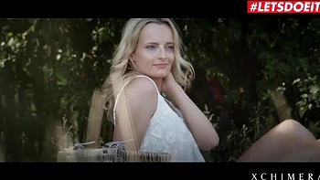 LETSDOEIT - Cute Blonde Pussy Spread Passion Fucking Hard Fantasy Sex HD: Porn