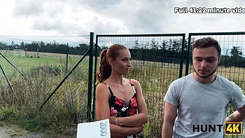 HUNT4K. Rough sex with a stranger is the best medicine instead of fruits: Porn