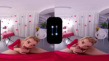 AA VR 2: Blowjob, Cowgirl  Blonde Porn