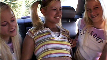 Milton babes lick nipples in POV threesome scene