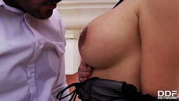 Busty Milf Blows Him Right