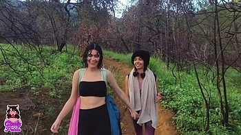 Approachig To A Big Tits Girl In The River, Youll Love What Happen