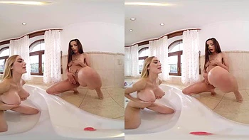 Games-water-versus-anal-nicole-love: Blowjob, Doggy  Cowgirl VR Porn