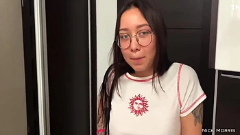 Slut Neighbor With Tongue Piercing Fucked For Bad Behavior - Lissa Miss And Nick Morris