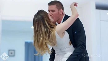 Beautiful Secretary Invites The Boss Over To Her Place