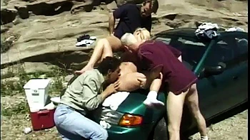 Picnics are perfect for organizing a gang bang ft. Allison Kilgore: Cowgirl, Big Tits  Anal Porn