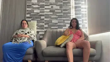 I want to finger my wet pussy till squirt while my step grandma is close