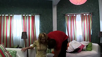 Ride my cock, Blondie, you deserve it after all that