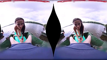 7956743848: Blowjob, Cowgirl  Brunette VR Porn