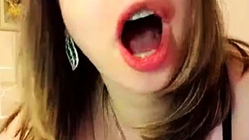 Romanian Girl with Huge Tits Masturbating on Webcam