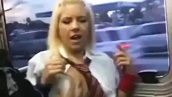 Blond milf: Blowjob, Doggy  Blonde Porn