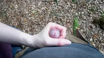 Deep in the Woods, i meet a stranger and he ask me to jerk him off