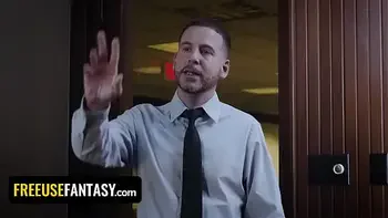 FreeUse Fantasy - Submissive Blonde Assistants Let Their Boss To Bang Them On The Office Desk