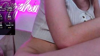 Close up ass creaming