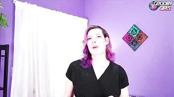 Violet and Xena's masturbation clip