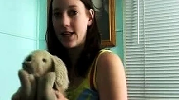 Curly Blonde Teen Records Solo Dildo Masturbation More at