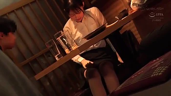 Nhdtc-134 Izakaya Shame: Job-hunting Girl Gets Fingered In Her Pantyhose And Squirts So Much That She Gets Wet