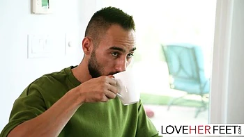 Explosive Rissa May at foot fetish clip