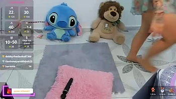 Girs masturbation dildo1: Amateur, Solo  Squirt Porn