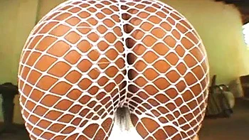 Hot mulatto with a big tail moaning and enjoying giving her pussy and very tasty spit: Porn