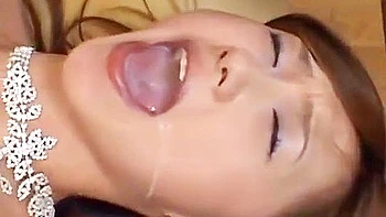 Asian Drinking A Lot Cum