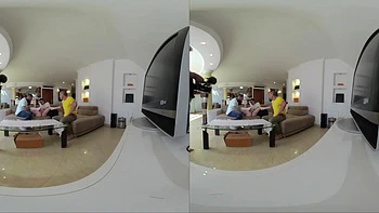 Haley Spades - Behind The Scenes VR Part Two - Tiny Spinner Trades