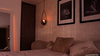 Young amateur teen in solo masturbation getting kinky