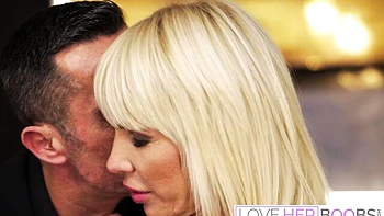 Tiffany's huge boobs action