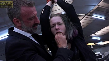 Emily Addams gets her asshole gapped from behind