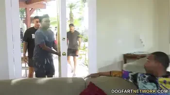 Jesse Pony relieves the stress on 11 black cocks