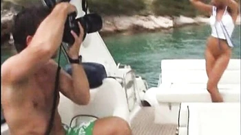 Sandy's medium size tits porn