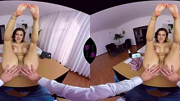 VR Czech: Blowjob, Doggy  Cowgirl Porn